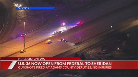 US 36 reopened after deputy-involved shooting